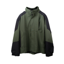 Dual Tone Windproof Jacket with Removable Hood