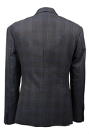 Harper Men's Textured Check Suit Navy