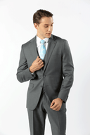 Oscar Pure Wool Jacket Grey