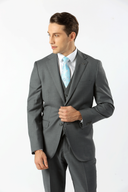 Oscar Pure Wool Jacket Grey