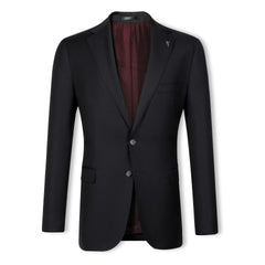Oscar Pure Wool Jacket Black
