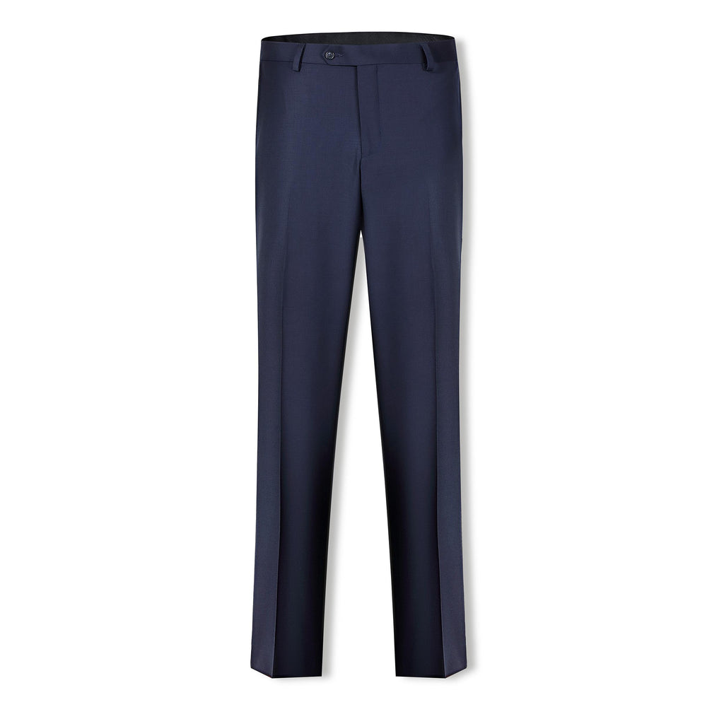 Oscar Pure Wool Trousers Navy