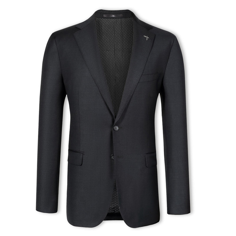 Oscar Pure Wool Jacket Charcoal