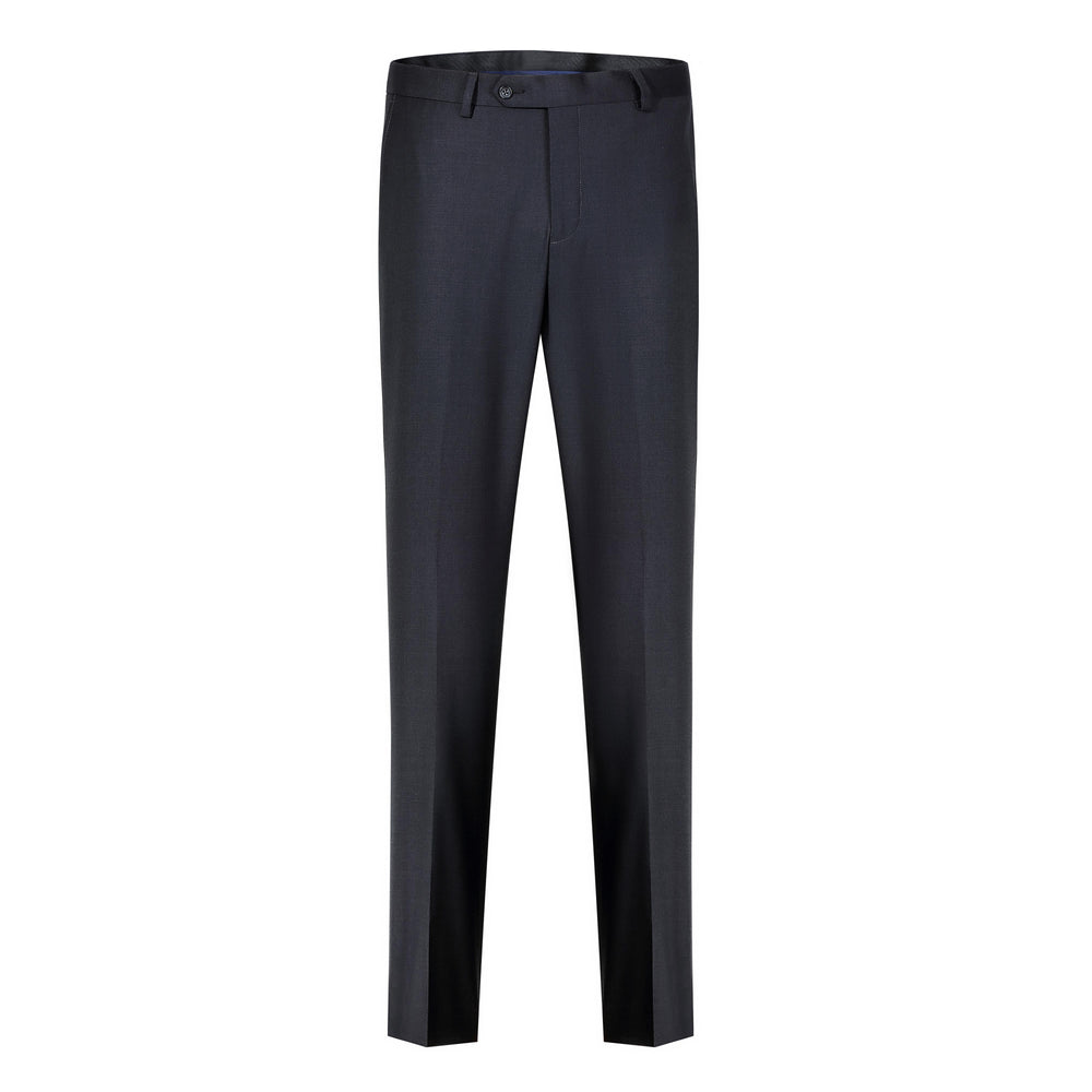 Oscar Pure Wool Trousers Charcoal