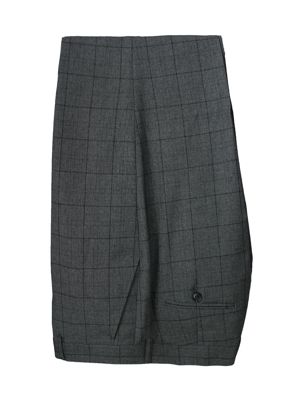 Wyatt Windowpane Check Suit Charcoal