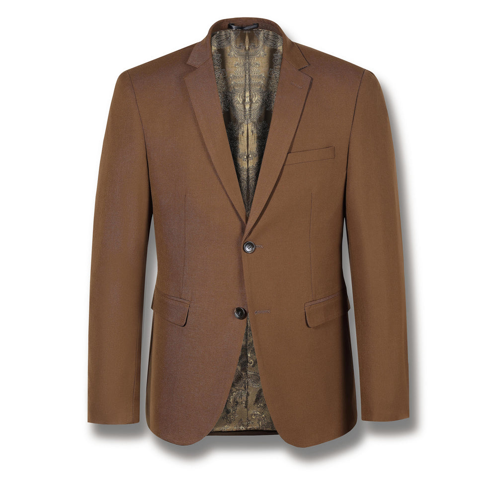 Theo Men's 2B Jacket Brown
