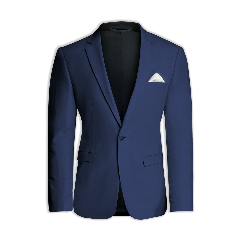Orlando Linen Blend Jacket Indigo