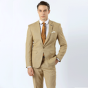 Houston Hopsack Weave Stretch Jacket Camel