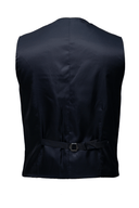 Houston Hopsack Weave Stretch Vest NAVY