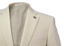 Matteo Notch Lapel Wool Blend With Stretch Jacket 1 Oatmeal