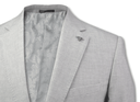 Matteo Notch Lapel Wool Blend With Stretch Jacket 10 Platinum