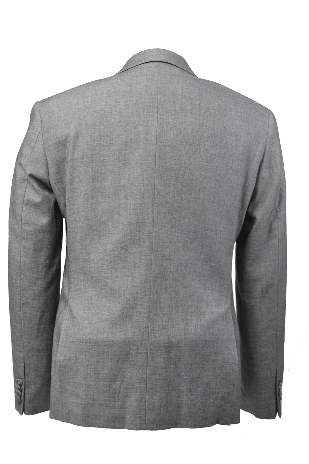 Matteo Notch Lapel Wool Blend With Stretch Jacket 12 Pewter