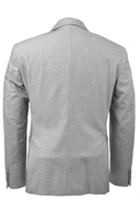 Matteo Notch Lapel Wool Blend With Stretch Jacket 10 Platinum