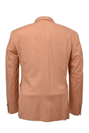 Matteo Notch Lapel Wool Blend With Stretch Jacket 6 Tangerine