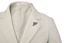 Boys Matteo Notch Lapel Wool Blend With Stretch Jacket