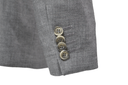 Matteo Notch Lapel Wool Blend With Stretch Jacket 12 Pewter