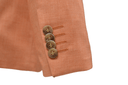 Matteo Notch Lapel Wool Blend With Stretch Jacket 6 Tangerine