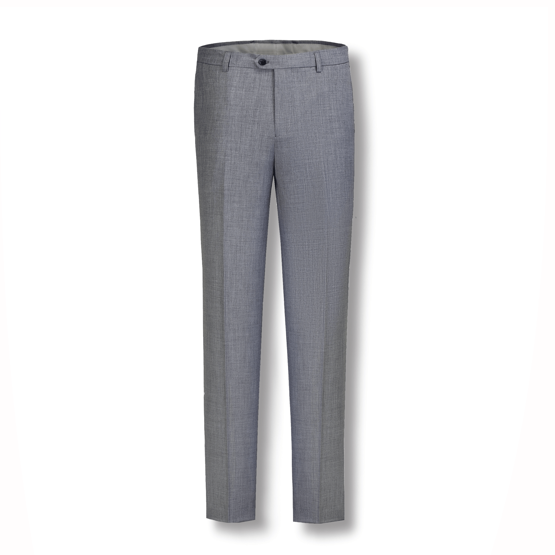 Matteo North Lapel Wool Blend With Stretch Suit Pewter