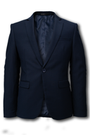 Harry Super Fine Twill Plain Jacket Ocean