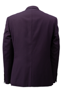 Harry Super Fine Twill Plain Jacket Purple