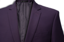 Harry Super Fine Twill Plain Jacket Purple