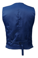 Harry Super Fine Twill Plain Vest FRENCH BLUE