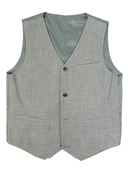 Stallone Plain Weave Stretch Vest SILVER