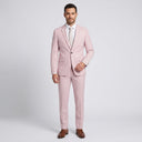 Dion Jacket PINK (15) | Place the product on to a male model standing in a studio on a light grey background.