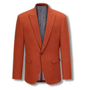 Stallone Plain Weave Stretch Suit Spice