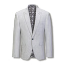 Stallone Plain Weave Stretch Suit Cloud