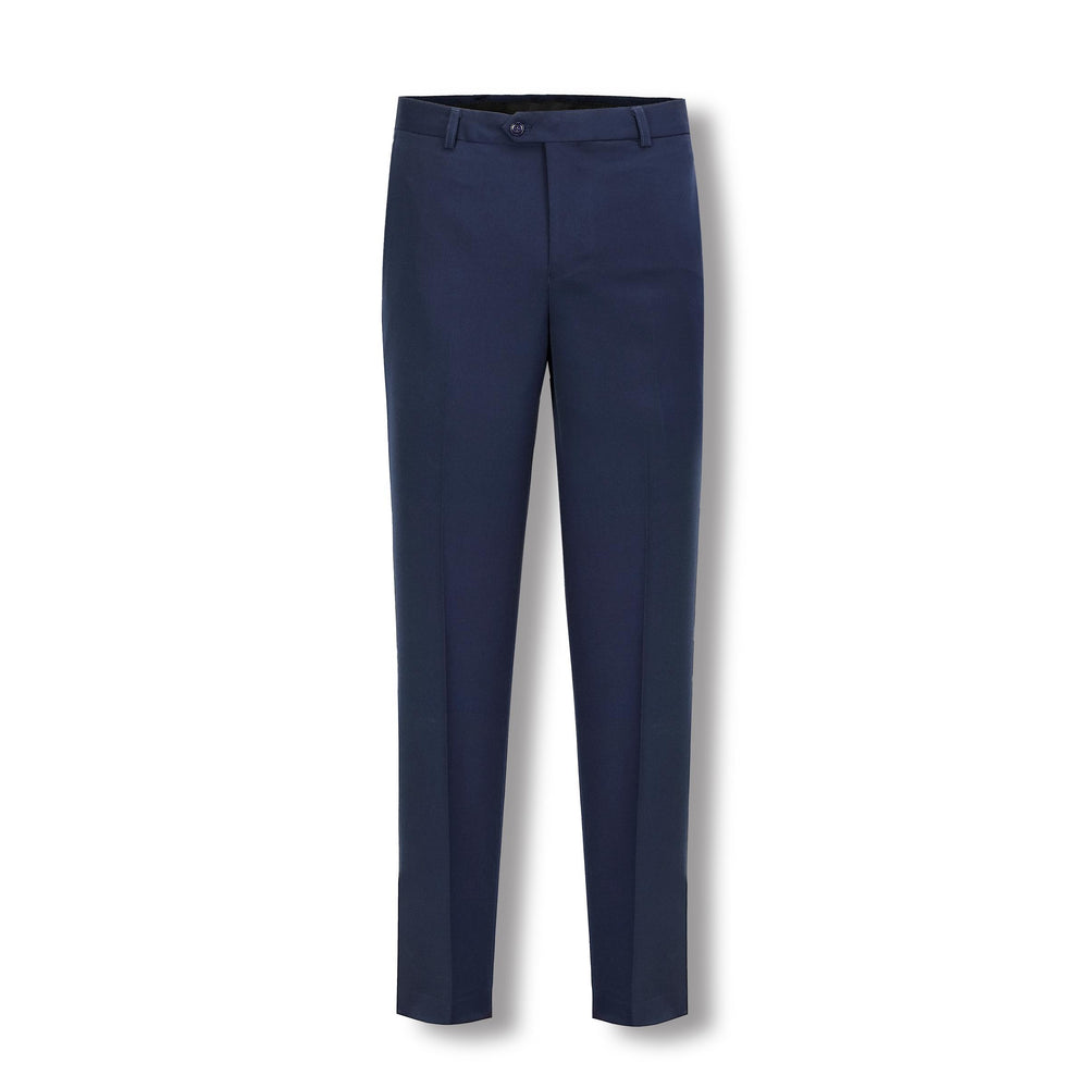 Stallone Plain Weave Stretch Flatfront Trousers ATLANTIC