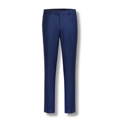 Houston Hopsac Weave Stretch Trousers BLUE