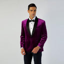 Viceroy Velvet Jacket Plum