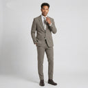 Isaac Stretch Jersey Sports Jacket - Bronze | Same again, but the model is now standing in a completely different pose.