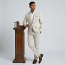 Jackson 1 Button Jacket - Beige