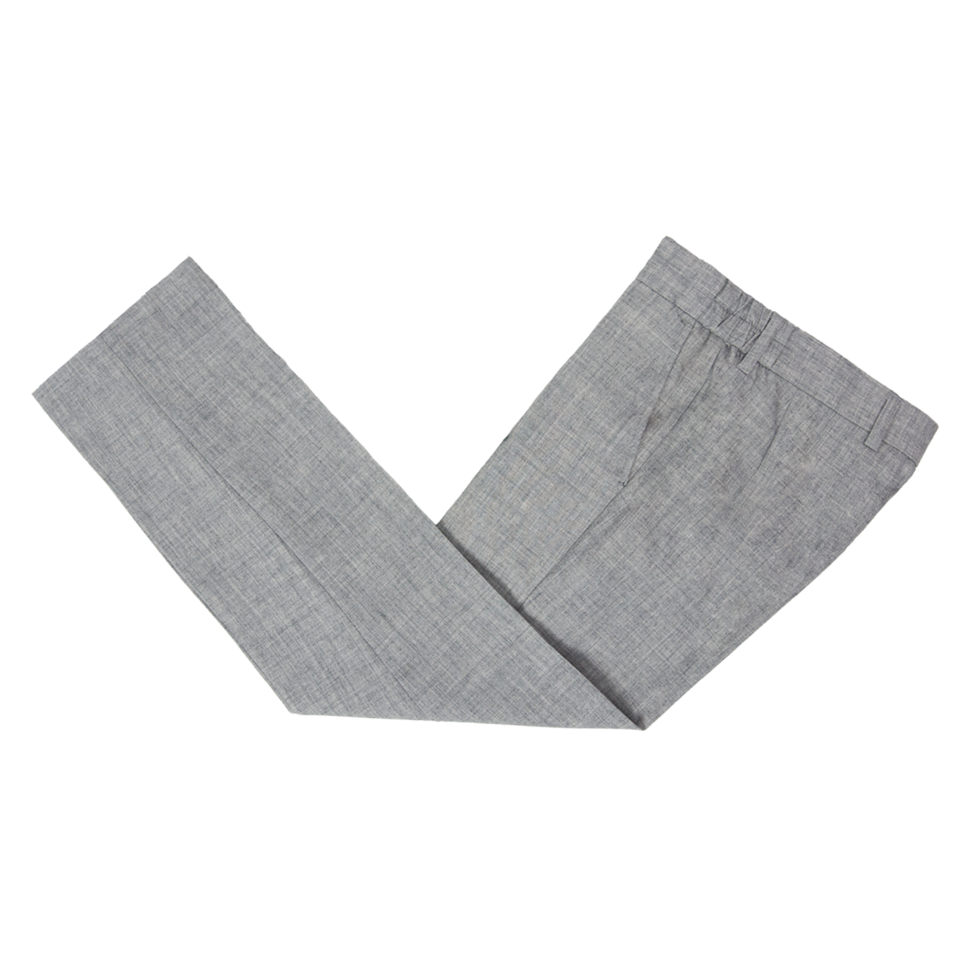 Stallone Plain Weave Stretch Boys Trousers CLOUD