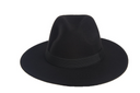 Men's Felt Fedora Hat BLACK