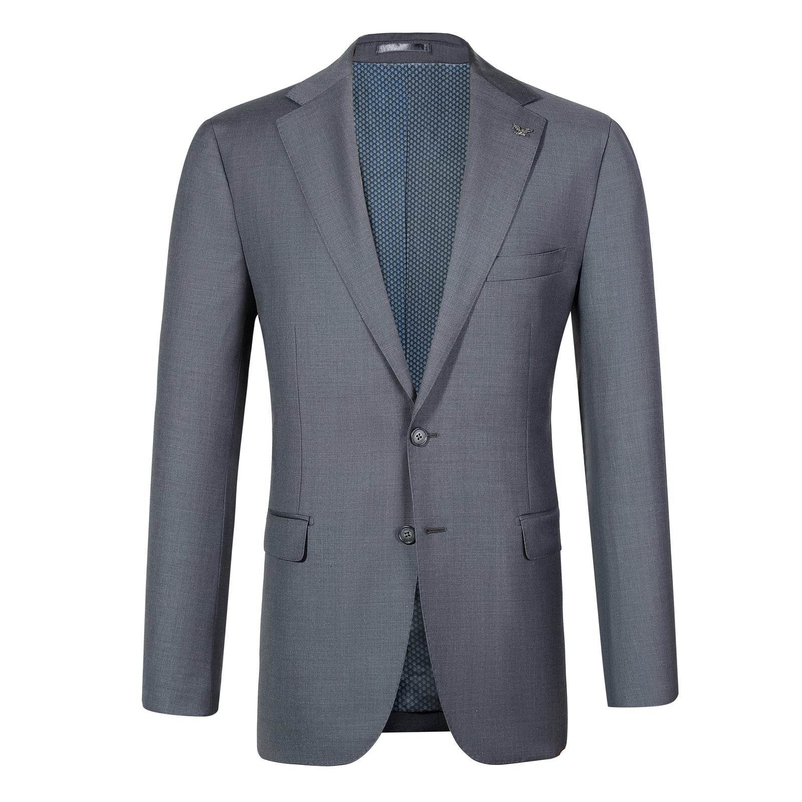 Oscar Pure Wool Suit Grey