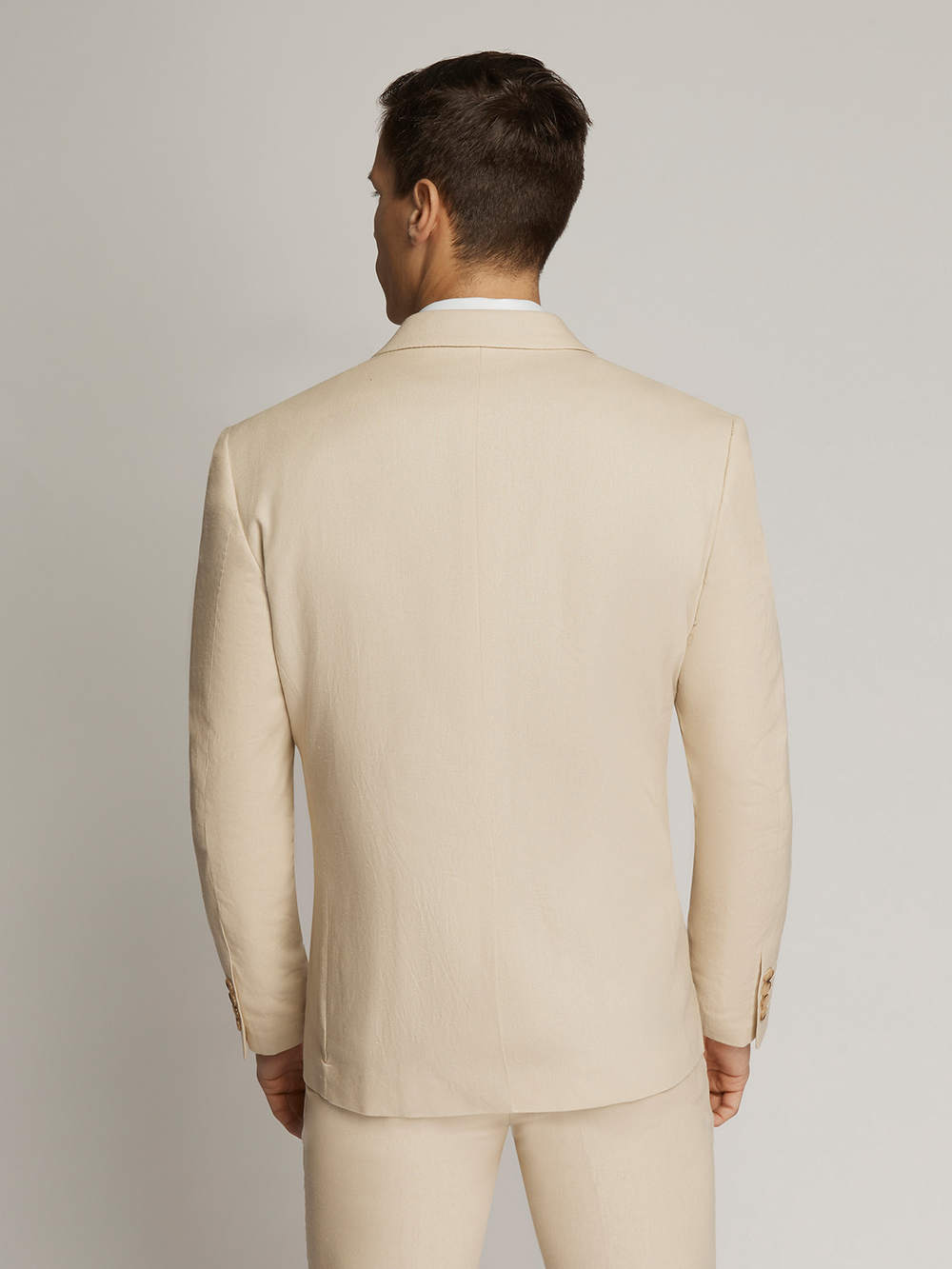 Orlando Linen Blend Jacket Beige
