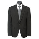 Stallone Plain Weave Stretch Suit Black