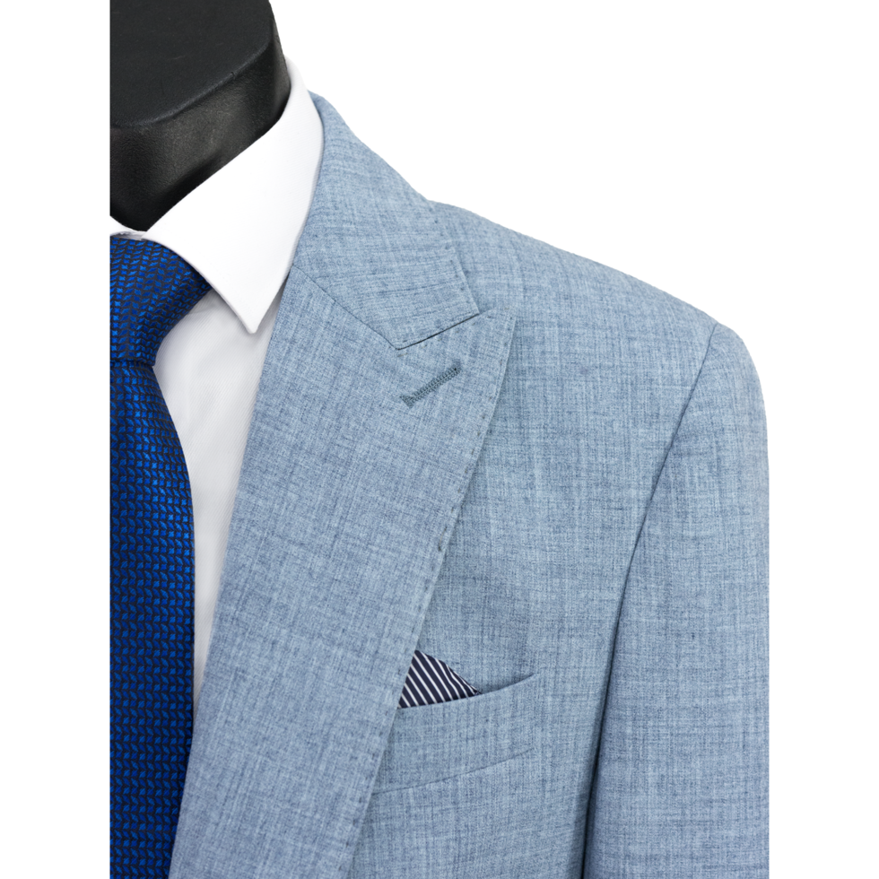 Stallone Plain Weave Stretch Jacket Sky