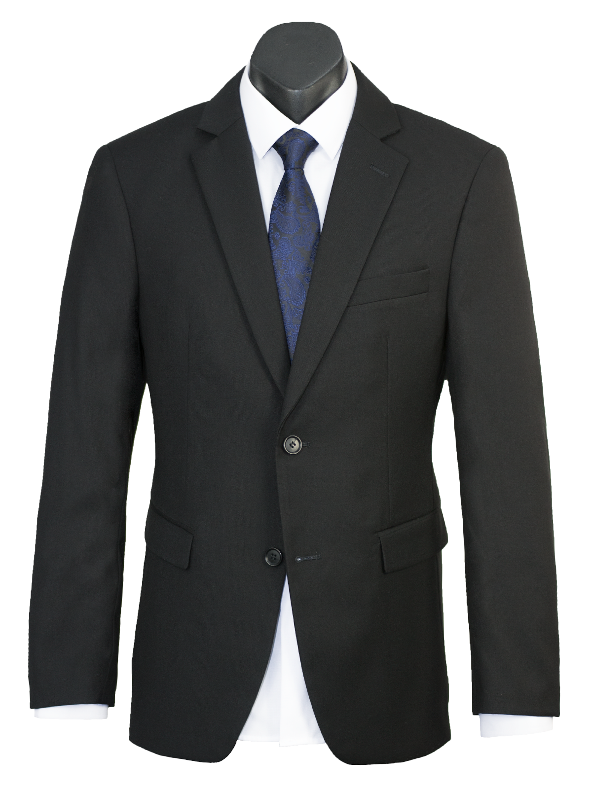 Greyson Fine Twill Suit Black