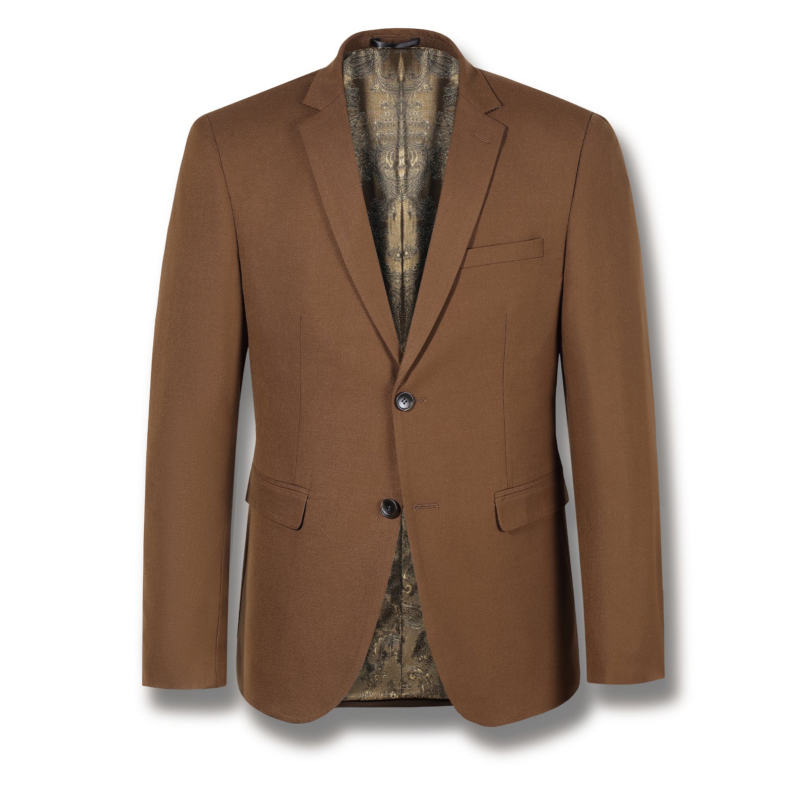 Theo Men's Suit Brown