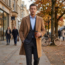Merino Wool Overcoat - Camel | Merino Wool Overcoat - Camel  | Premium Warm Winter Coat
