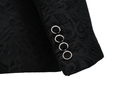 Leonardo Brocade Dinner Jacket Black