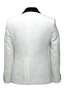 Leonardo Brocade Dinner Jacket Ivory