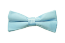 Satin Bow Tie Pale Blue