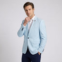 Quinn Mens Jacket Ice (50) | Same again, but the model is now standing in a completely different pose.