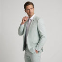 Quinn Mens Jacket Mint (51) | Same again, but the model is now standing in a completely different pose.