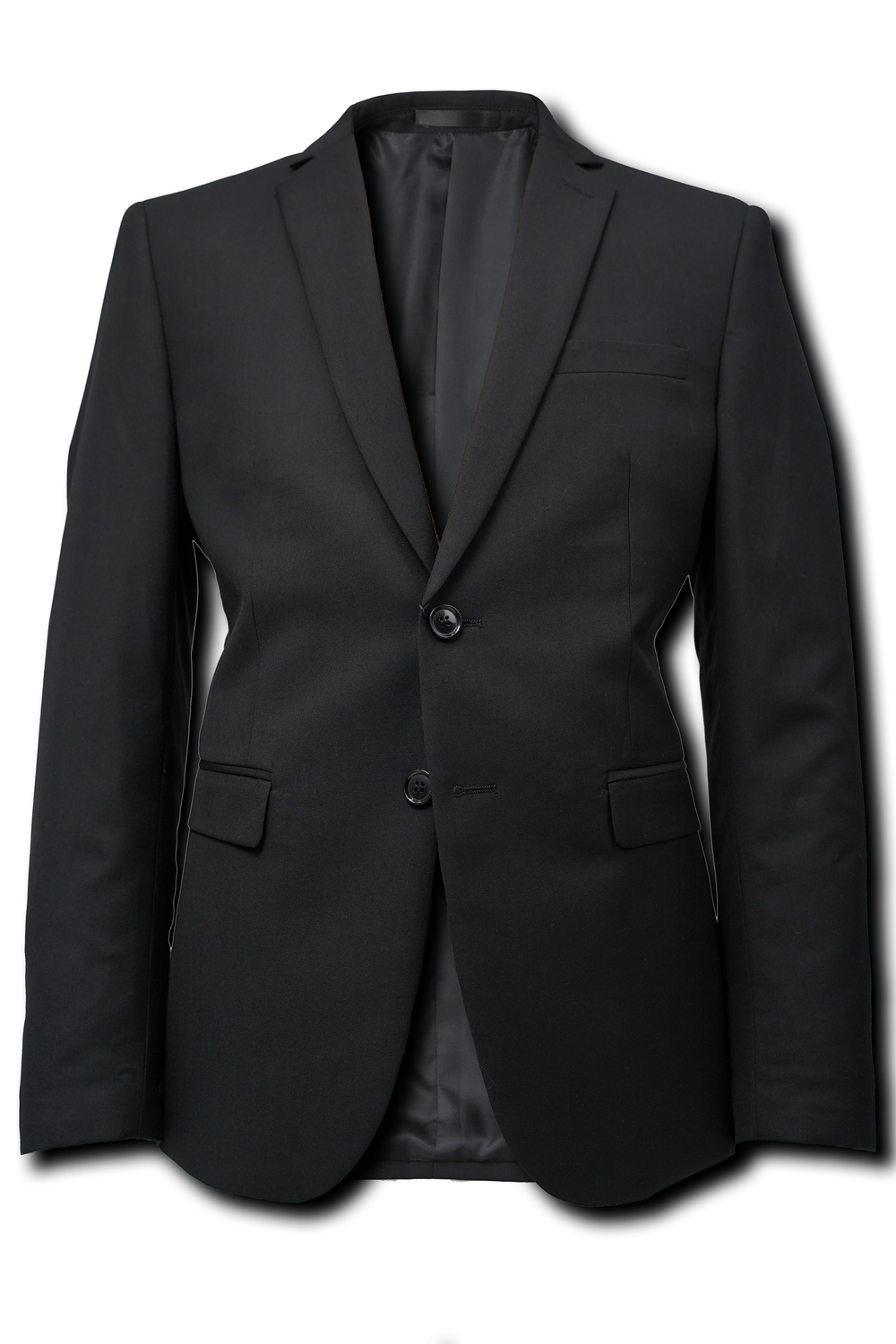 James Fine Twill Plain Jacket Black